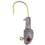 Bass A Crappie Jig Head 1-8 Plain Red-Eye - HookMeUp
