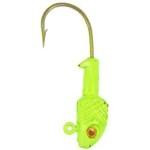 Bass A Crappie Jig Head 1-8 Chartruese - HookMeUp