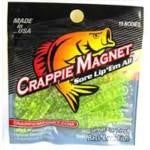 Leland Crappie Magnet 1.5' 15ct Opaque Chartreuse - HookMeUp