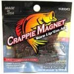 Leland Crappie Magnet 1.5' 15ct Watermelon-Red-Black Dude Special - HookMeUp