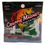 Leland Crappie Magnet 1.5' 15ct Green-Pearl 'J2' - HookMeUp