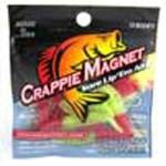 Leland Crappie Magnet 1.5' 15ct Red-Chartreuse Flash - HookMeUp