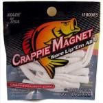 Leland Crappie Magnet 1.5' 15ct White - HookMeUp