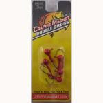 Crappie Magnet Double Cross Heads 5ct 1-16oz Red - HookMeUp