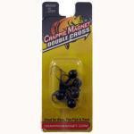 Crappie Magnet Double Cross Heads 5ct 1-32oz Black - HookMeUp