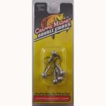 Crappie Magnet Double Cross Heads 5ct 1-32oz Unpainted - HookMeUp