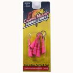Leland Crappie Magnet Replacement Heads 5ct 1-16oz Pink - HookMeUp