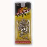 Leland Crappie Magnet Replacement Heads 25ct 1-16oz Silver - HookMeUp