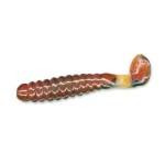 Slider Crappie Grubs 2' 20ct Motor Oil Red Glitter - HookMeUp
