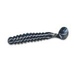 Slider Crappie Grubs 2' 20ct Black - HookMeUp