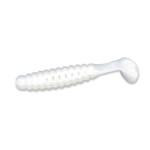Slider Crappie Grubs 2' 20ct White - HookMeUp