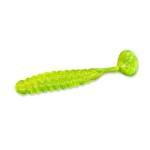 Slider Crappie Grubs 2' 20ct Chartreuse - HookMeUp