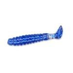 Slider Crappie Grubs 2' 20ct Ultra Blue-Blue - HookMeUp