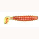 Slider Crappie Grubs 2' 20ct Chartreuse Red Core - HookMeUp