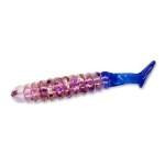 Slider Crappie Grubs 2' 20ct Wild Cat-Blue Tail - HookMeUp
