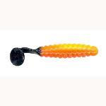 Slider Crappie Grubs 2' 20ct Candy Corn - HookMeUp