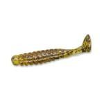 Slider Crappie Grubs 2' 20ct Pumpkin Black Flake - HookMeUp