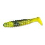 Slider Crappie Grubs 2' 20ct Army Green Camo - HookMeUp
