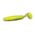 Slider Crappie Grubs 2' 20ct Caterpillar - HookMeUp