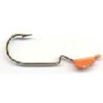 Slider Crappie Heads 20ct 1-4oz Orange - HookMeUp