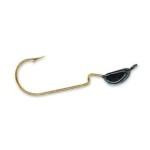 Slider Crappie Heads 4ct 1-16oz Black - HookMeUp