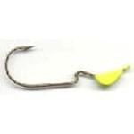 Slider Crappie Heads 4ct 1-4oz Chartreuse - HookMeUp
