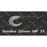 Big Bite Curl Tail Grub 2' 10ct Smoke Silver Flake - HookMeUp