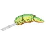 Rebel Deep Wee Crawfish 3-8 Chartreuse Green Back - HookMeUp