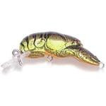 Rebel Deep Teeny Wee 1-9oz Chartreuse-Brown - HookMeUp