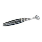 Slider Double Action Grub 3' 10ct Smoke Glitter - HookMeUp