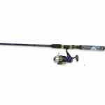 Master Combo Spinning  w-lights 6'6' 2pc Blue - HookMeUp