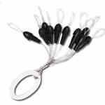 Elite Tungsten Pro Peg Black 3MM 10ct - HookMeUp