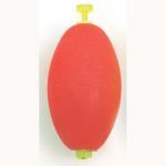 Eagle Claw Float Oval Foam Weighted Red 50ct 2' - HookMeUp