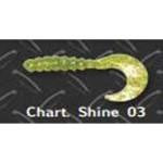 Big Bite Fat Grub 2' 10ct Chartreuse. Shiner - HookMeUp