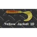 Big Bite Fat Grub 2' 10ct Yellow Jacket - HookMeUp