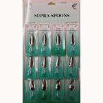 FJ Neil Special Spoons Chrome 1-4oz 12-cd - HookMeUp
