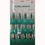 FJ Neil Special Spoons Chrome 3-8oz 12-cd - HookMeUp