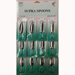FJ Neil Special Spoons Chrome 5-8oz 12-cd - HookMeUp