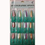 FJ Neil Holographic Spoons Assorted 3-8oz 12-cd - HookMeUp