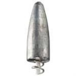 Bullet Weight Screw-in Sinker 1oz 2ct - HookMeUp