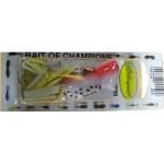 Arbogast Hula Popper 3-8 Coach Dog Orange Belly - HookMeUp