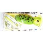 Arbogast Hula Popper 3-8 Frog White Belly - HookMeUp