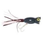 Arbogast Hula Popper 1-4 Black - HookMeUp