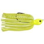 Strike King Quad Shad 3-8oz Chartreuse - HookMeUp