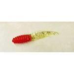 Gene Larew Slab Slay'R 2' Red-Chartreuse Silver - HookMeUp