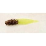 Gene Larew Slab Slay'R 2' Pumpkin-Pearl Chartreuse - HookMeUp