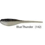 Gene Larew Baby Shad 2' 18ct Blue Thunder - HookMeUp