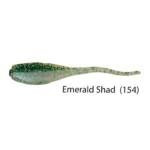 Gene Larew Baby Shad 2' 18ct Emerald Shad - HookMeUp