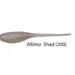 Gene Larew Baby Shad 2' 18ct Albino Shad - HookMeUp