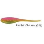 Gene Larew Baby Shad 2' 18ct Electric Chicken - HookMeUp